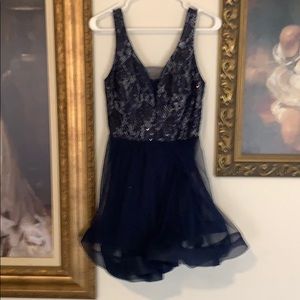 New vixen purple lace mini dress